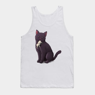 Giant Cat, Tiny Elephant by Tobe Fonseca Tank Top